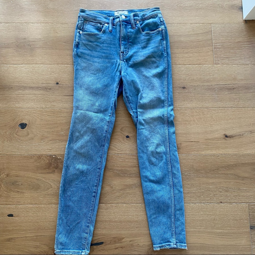 Madewell 10” High Rise Skinny Jeans Size 28
